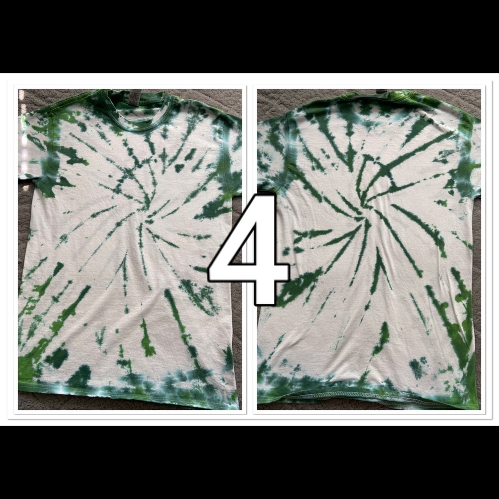Hand Dyed Tie Dye T-Shirt Small